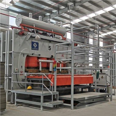 Premsa calenta per a sòls laminats