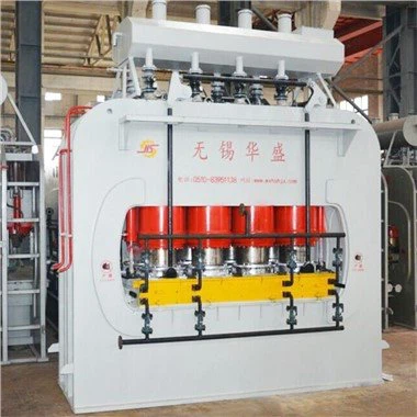 Màquina de premsa en calent per a sòls laminats